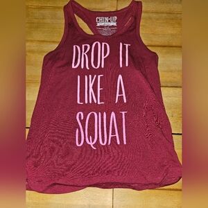 Chin Up Apparel Maroon Tank Top